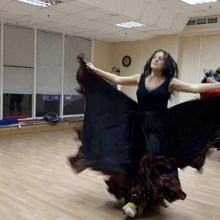 Танец "Прэ Почта" (Репетиция на уроке). Школа танцев "Экспромт" Санкт-Петербург